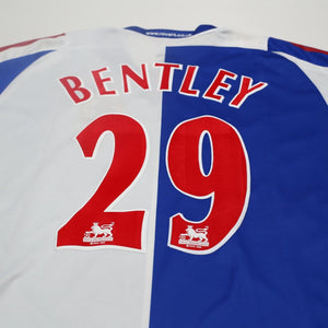 2005/06 Bentley #29 Blackburn Rovers Vintage Lonsdale Home Football Shirt (XL)