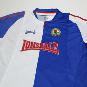 2005/06 Bentley #29 Blackburn Rovers Vintage Lonsdale Home Football Shirt (XL)