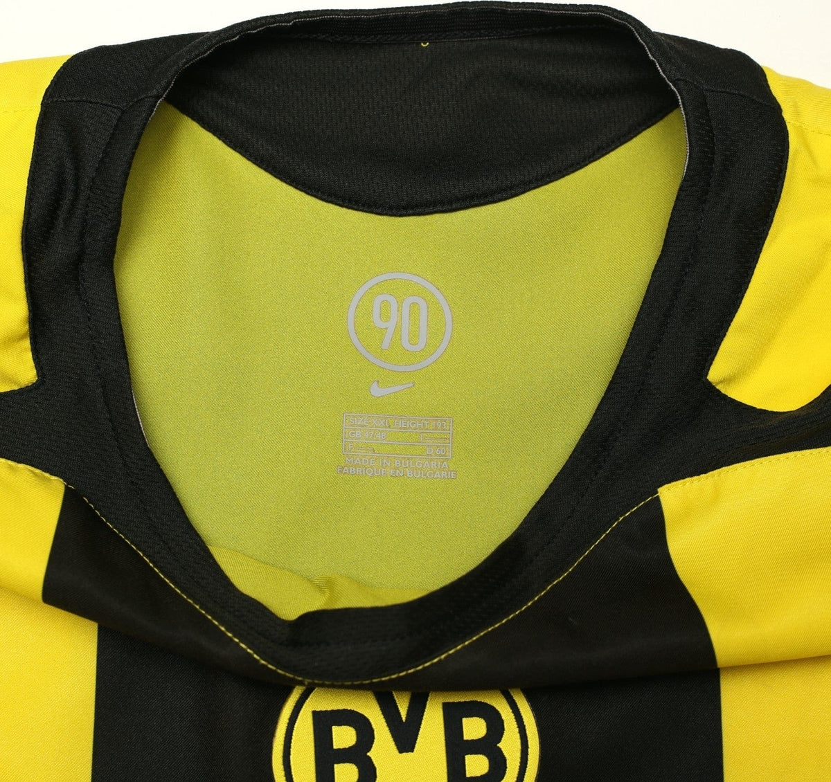 2005/06 BORUSSIA DORTMUND Vintage Nike Home Football Shirt (XXL)