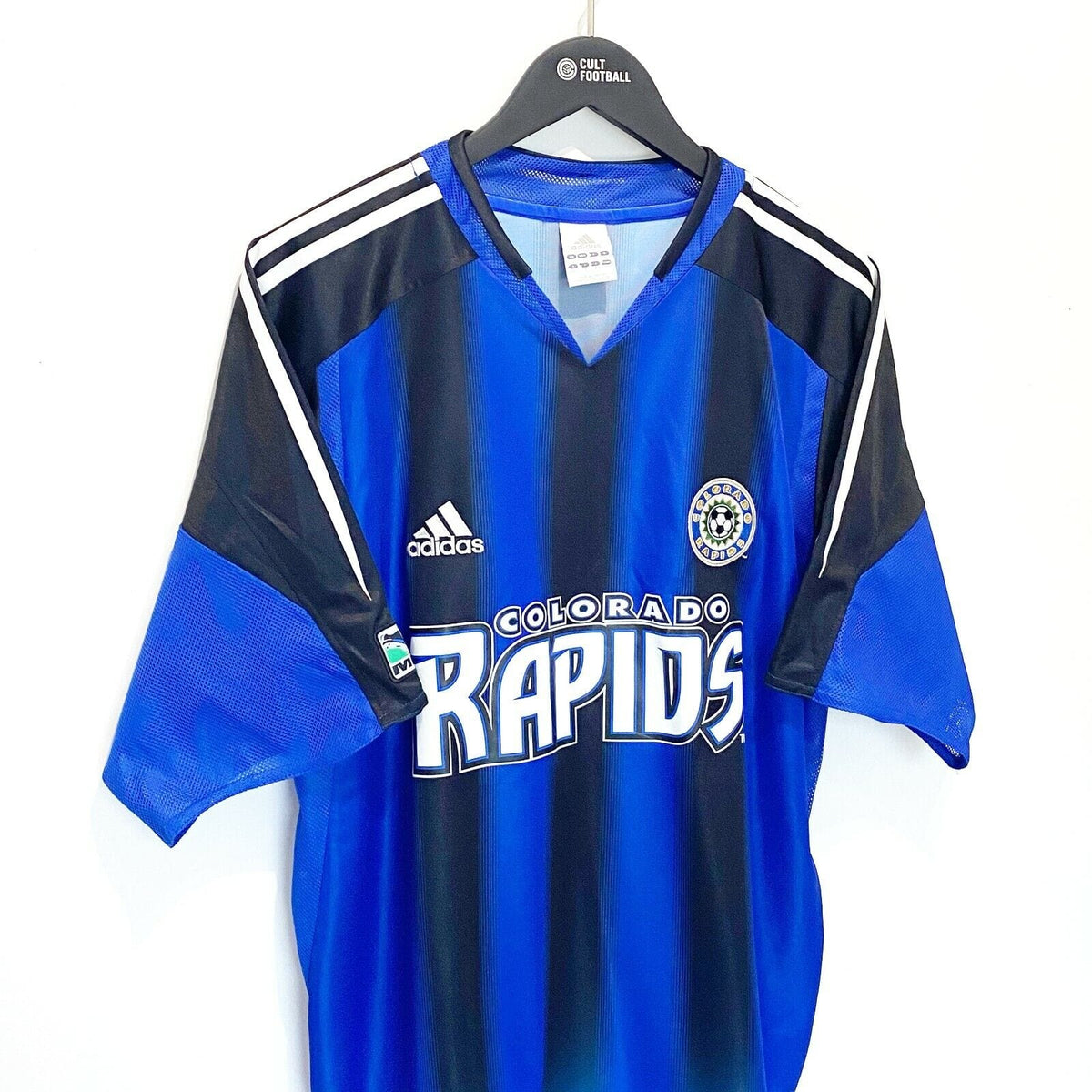 2005/06 COLORADO RAPIDS Vintage adidas Home Football Shirt Jersey (L) MLS MINT