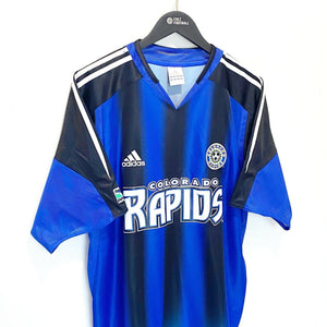 2005/06 COLORADO RAPIDS Vintage adidas Home Football Shirt Jersey (L) MLS MINT