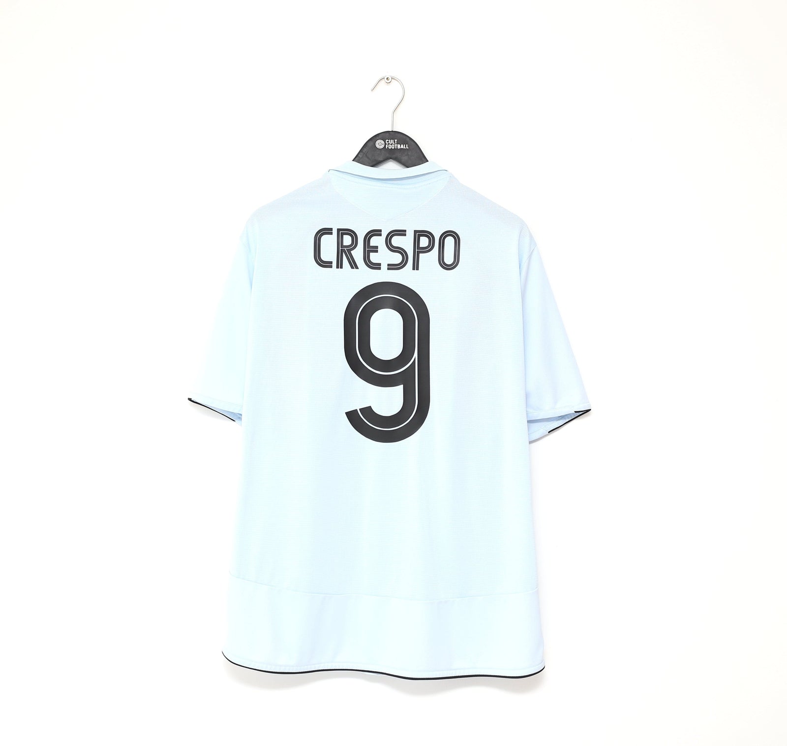 2005/06 CRESPO #9 Chelsea Vintage Umbro CL Away Football Shirt Jersey (XXL)