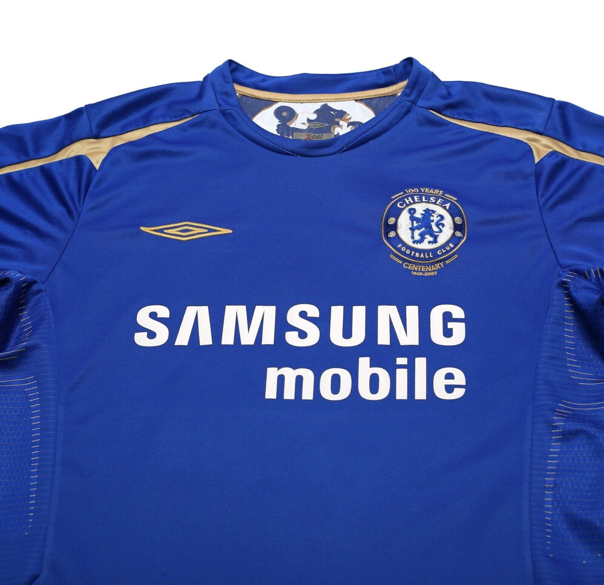 2005/06 CRESPO #9 Chelsea Vintage Umbro UCL Home Football Shirt Jersey (M)