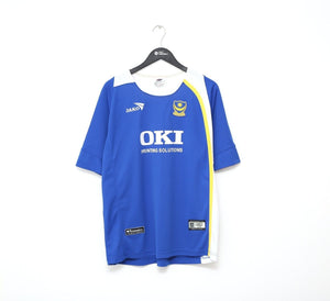 2005/06 D'ALESSANDRO #4 Portsmouth Vintage Jako Home Football Shirt Jersey (L)