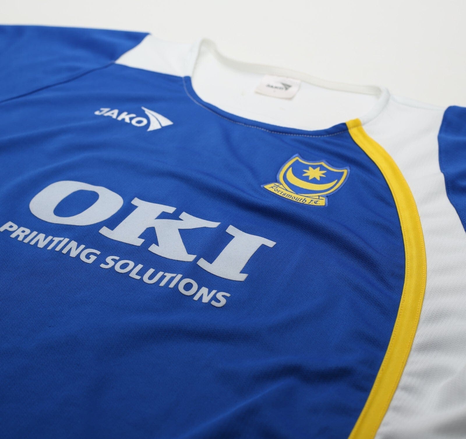 2005/06 D'ALESSANDRO #4 Portsmouth Vintage Jako Home Football Shirt (L)