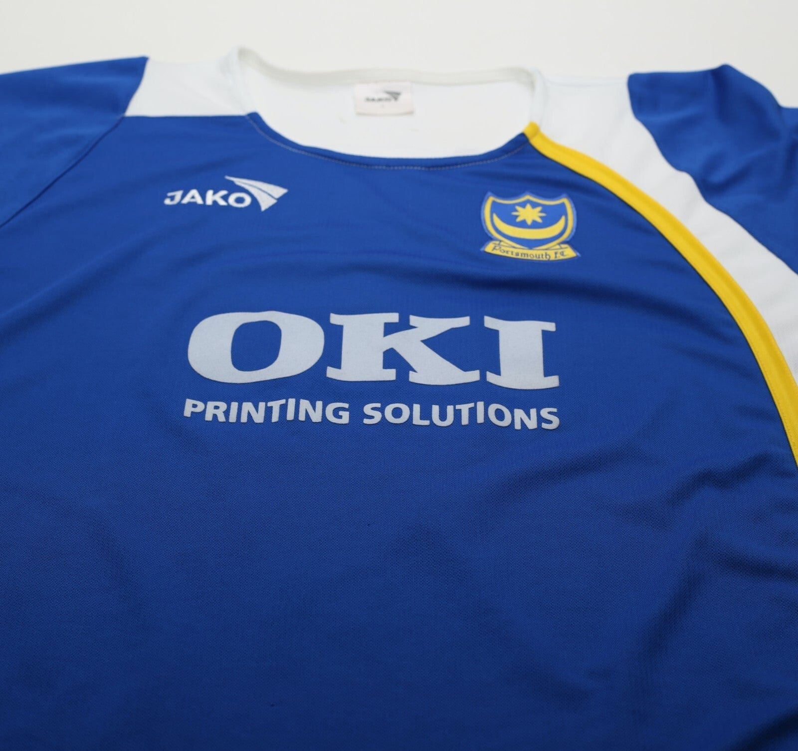 2005/06 D'ALESSANDRO #4 Portsmouth Vintage Jako Home Football Shirt (L)