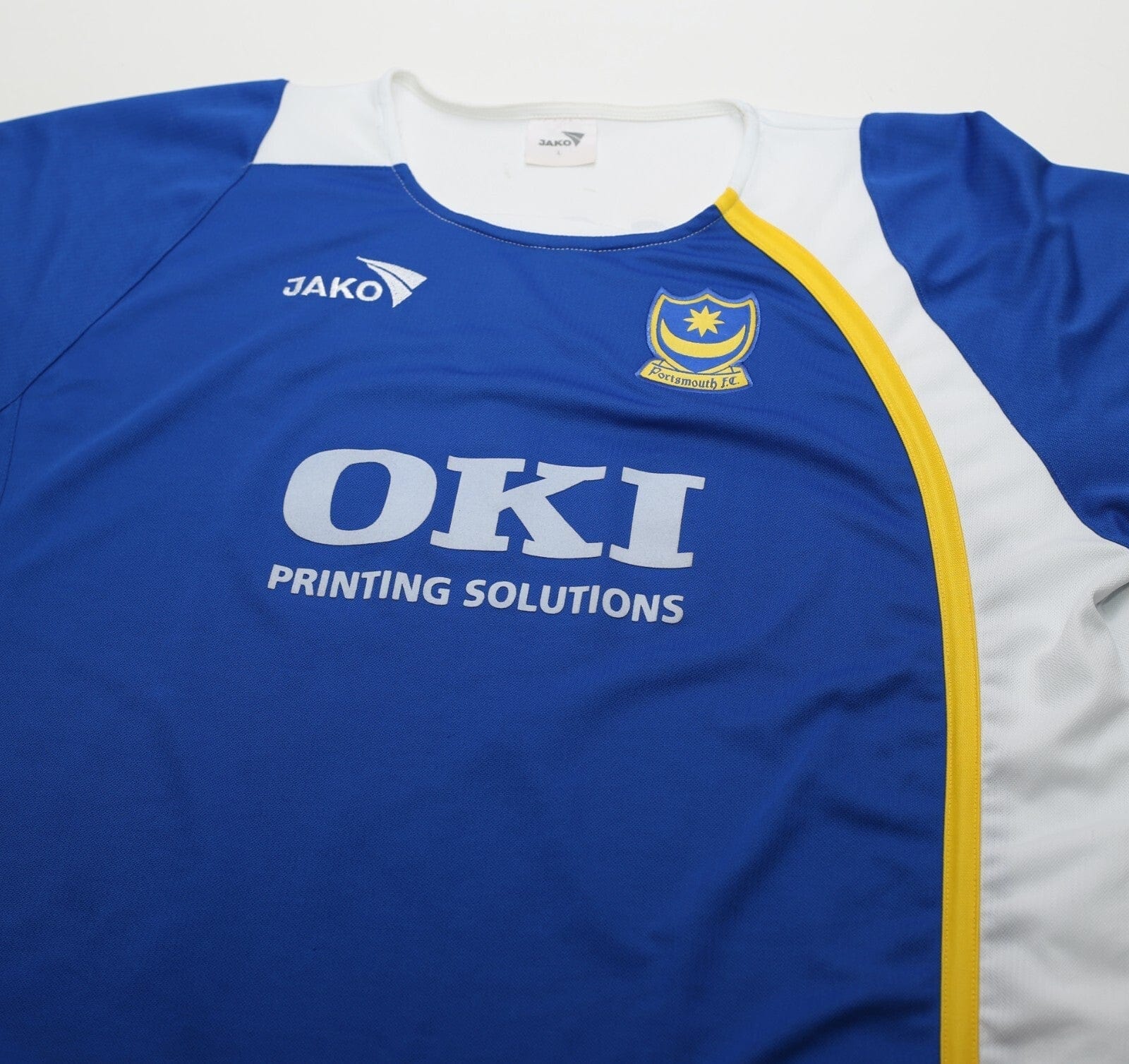 2005/06 D'ALESSANDRO #4 Portsmouth Vintage Jako Home Football Shirt (L)