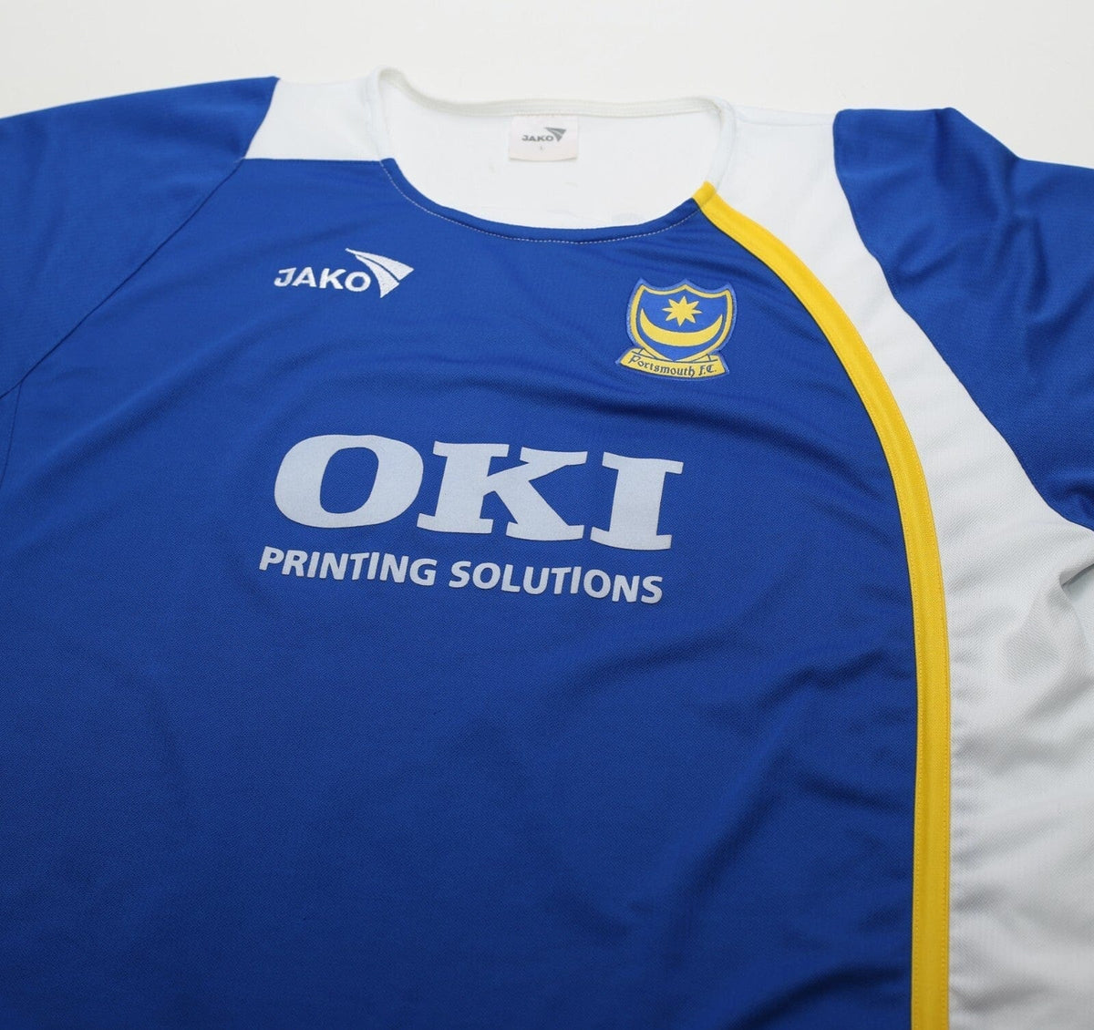 2005/06 D'ALESSANDRO #4 Portsmouth Vintage Jako Home Football Shirt (L)