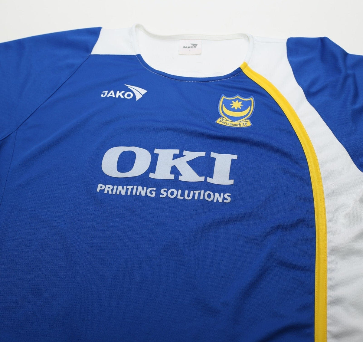 2005/06 D'ALESSANDRO #4 Portsmouth Vintage Jako Home Football Shirt (L)