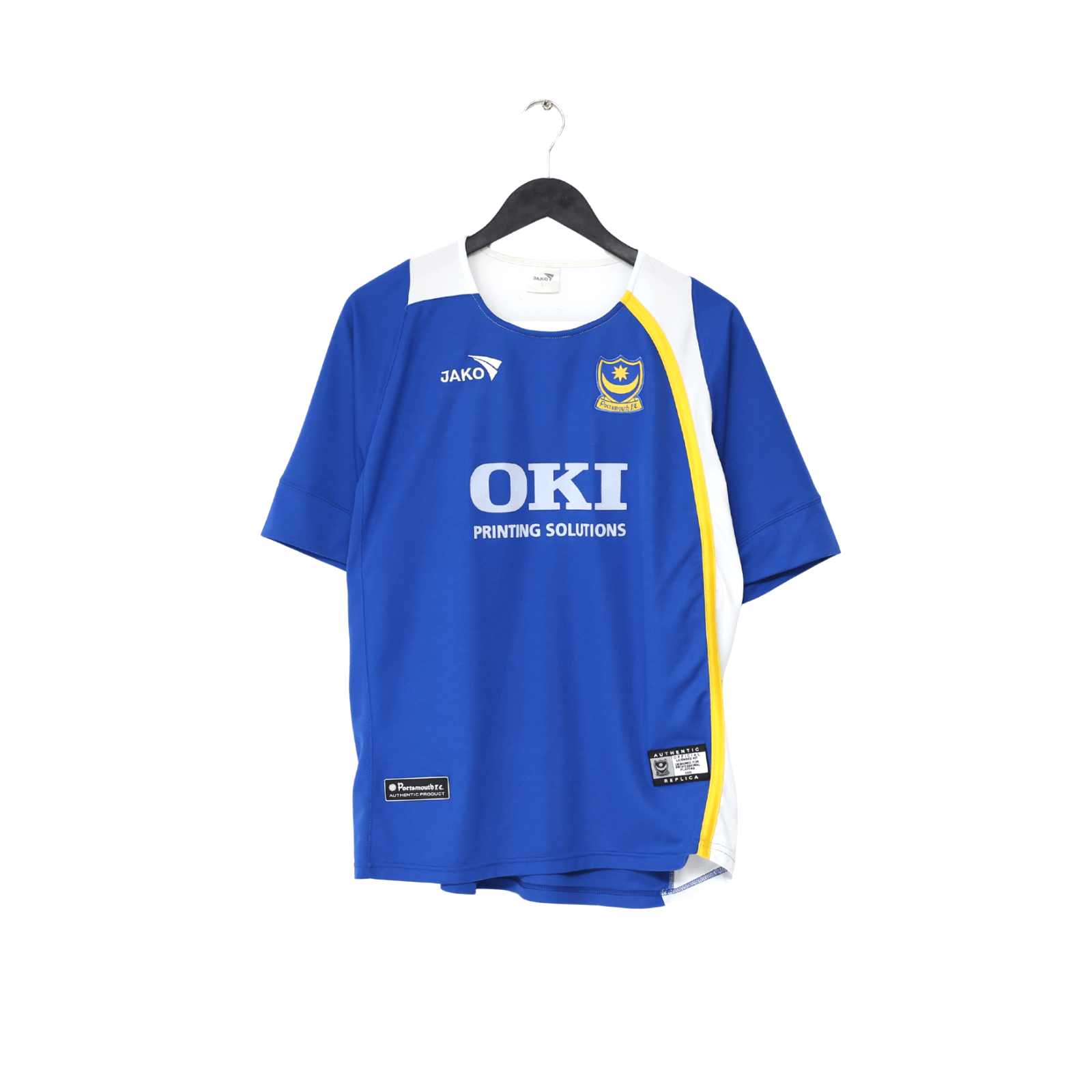 2005/06 D'ALESSANDRO #4 Portsmouth Vintage Jako Home Football Shirt (L)