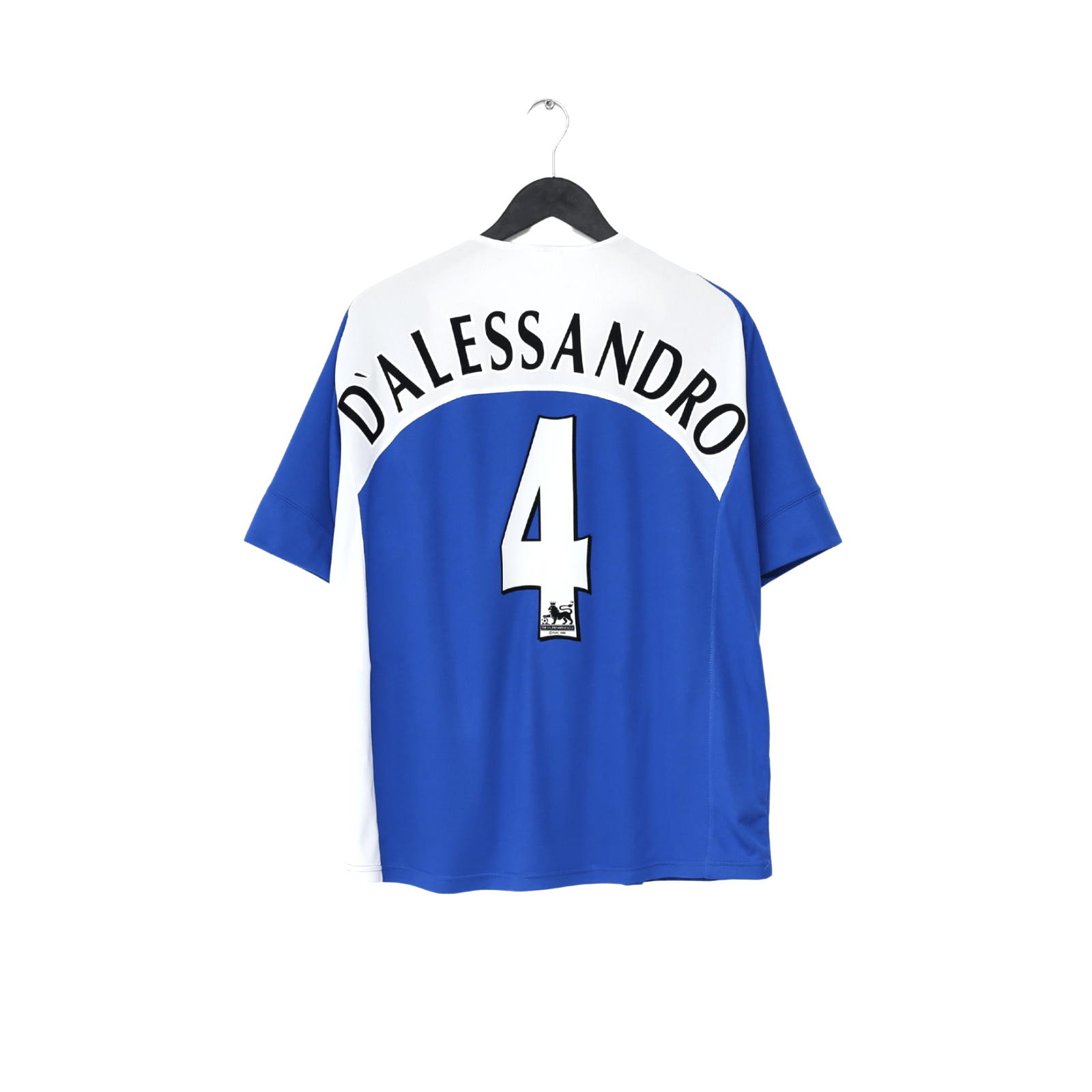 2005/06 D'ALESSANDRO #4 Portsmouth Vintage Jako Home Football Shirt (L)
