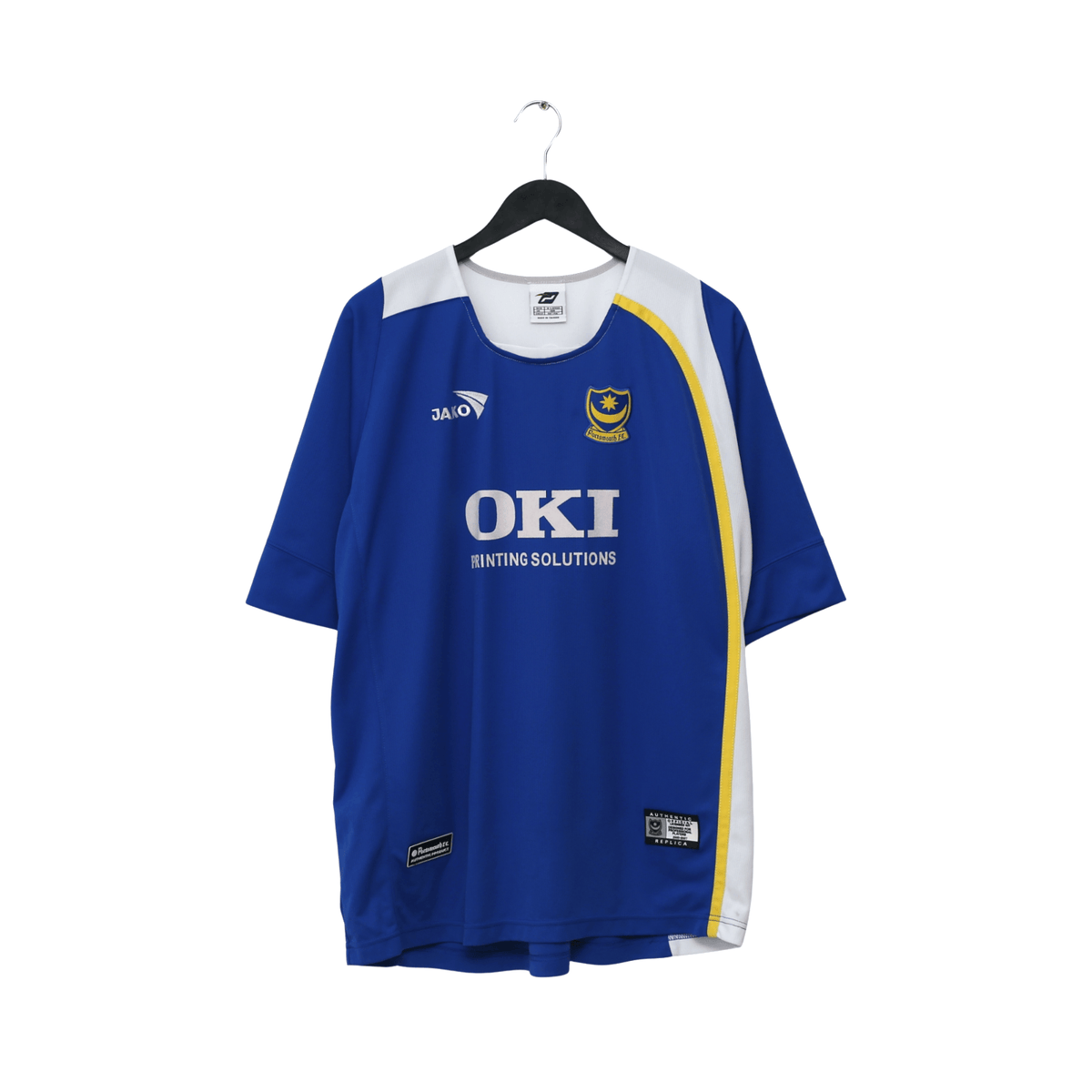 ウェア JAKO Portsmouth FC D'ALESSANDRO 4 2005/06 D'Alessandro #4 Portsmouth Vintage Jako Home Football