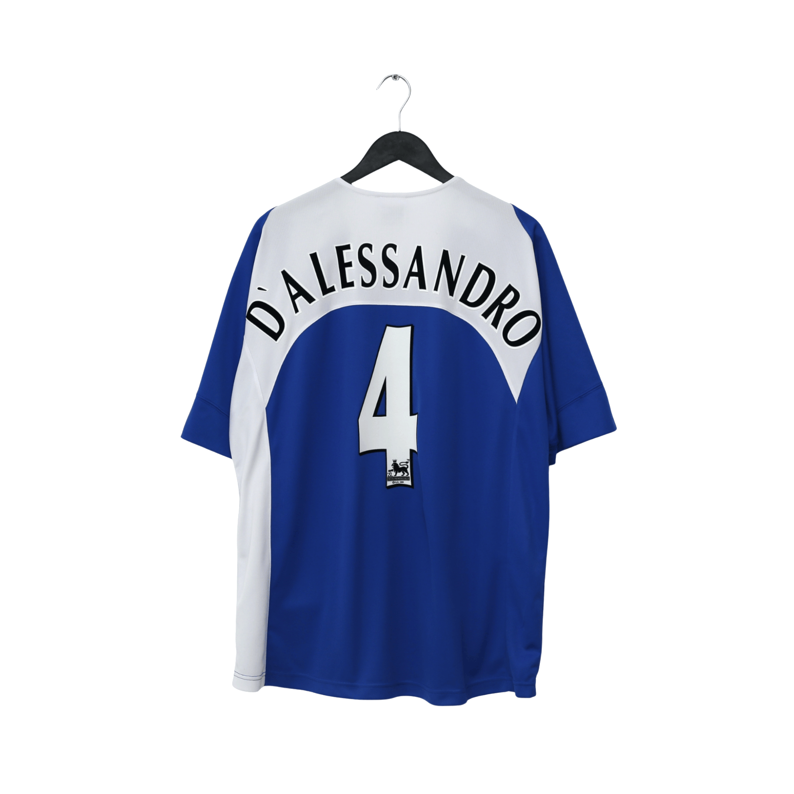 2005/06 D'Alessandro #4 Portsmouth Vintage Jako Home Football Shirt (XL)