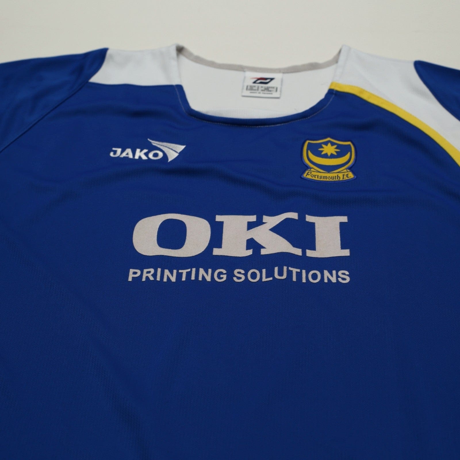 2005/06 D'Alessandro #4 Portsmouth Vintage Jako Home Football Shirt (XL)