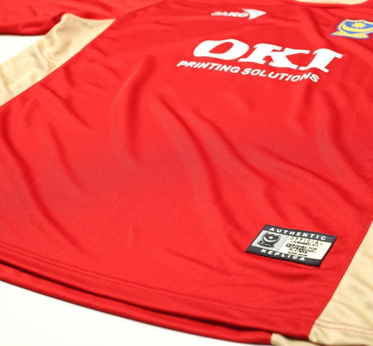 2005/06 D'ALESSANDRO #4 Portsmouth Vintage Jako LS Away Football Shirt (XL)