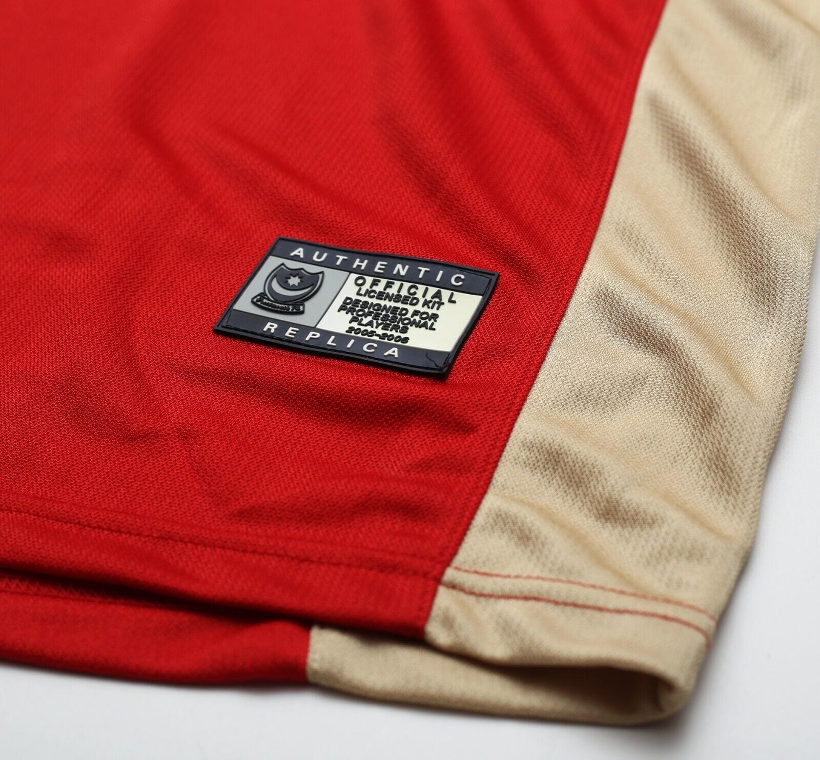 2005/06 D'ALESSANDRO #4 Portsmouth Vintage Jako LS Away Football Shirt (XL)