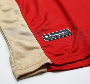 2005/06 D'ALESSANDRO #4 Portsmouth Vintage Jako LS Away Football Shirt (XL)