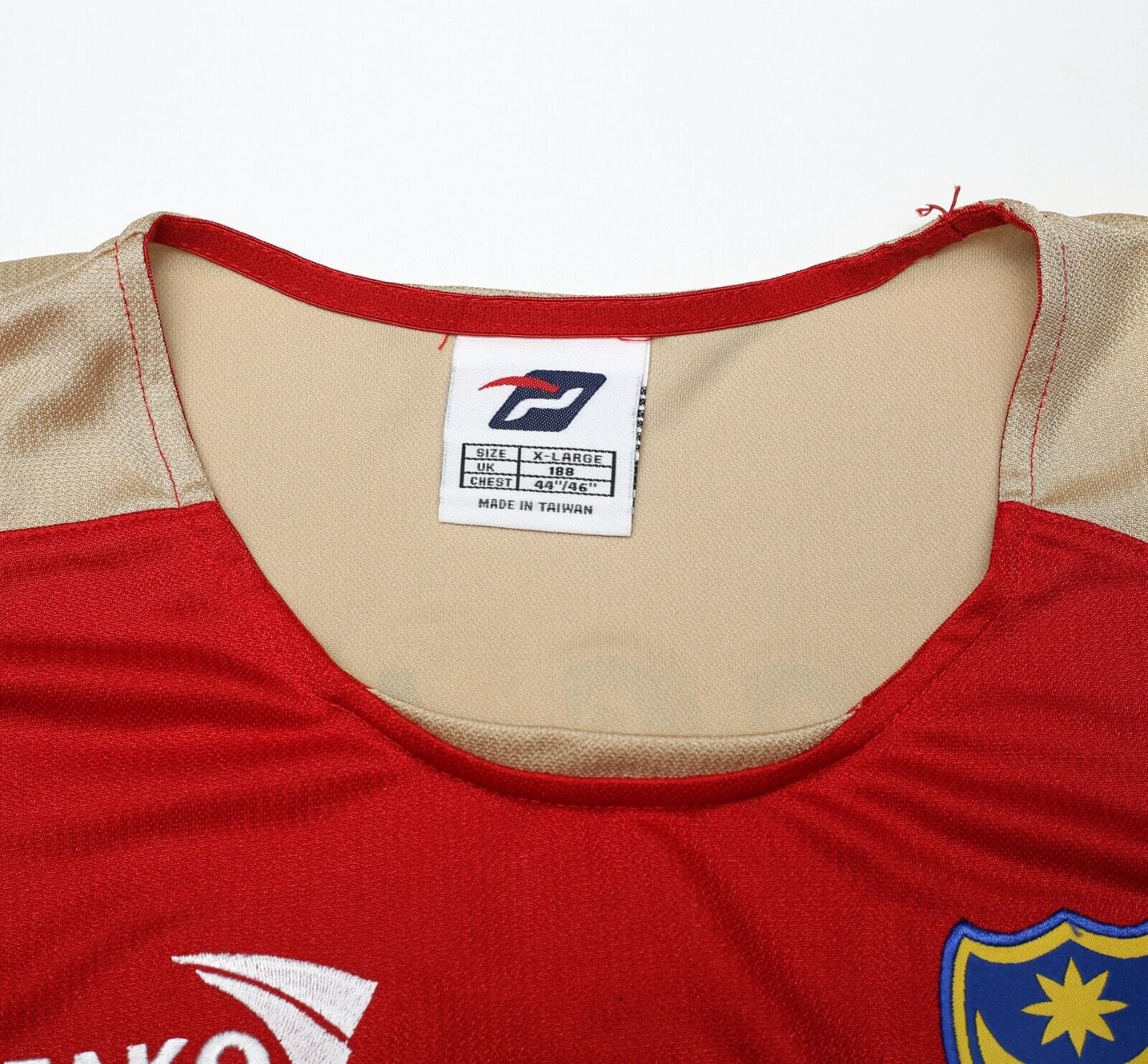 2005/06 D'ALESSANDRO #4 Portsmouth Vintage Jako LS Away Football Shirt (XL)