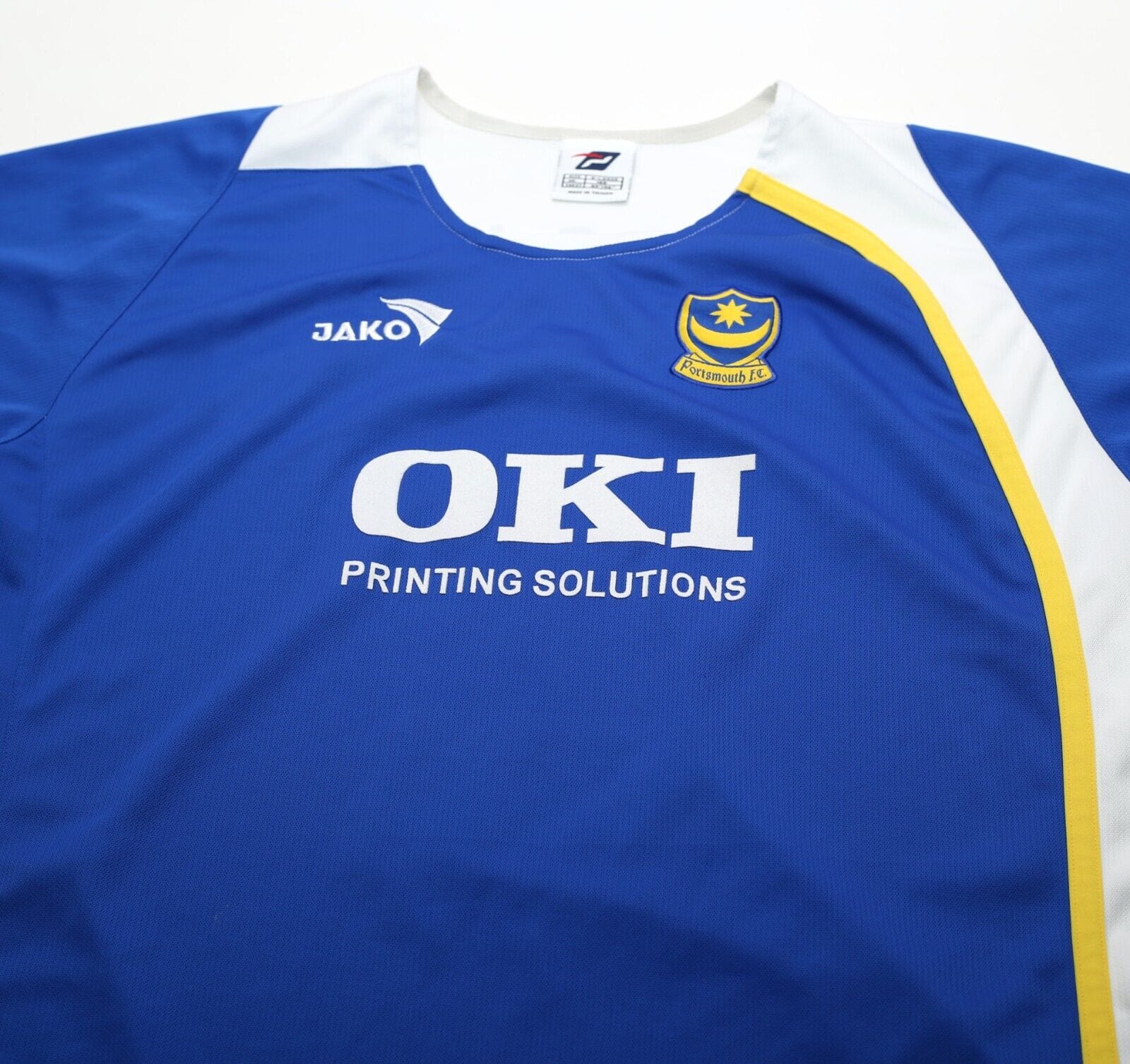ウェア JAKO Portsmouth FC D'ALESSANDRO 4 2005/06 D'Alessandro #4 Portsmouth Vintage Jako LS Home Football