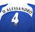 2005/06 D'ALESSANDRO #4 Portsmouth Vintage Jako LS Home Football Shirt (XL)