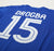 2005/06 DROGBA #15 Chelsea Vintage Umbro UCL Home Football Shirt Jersey (L)