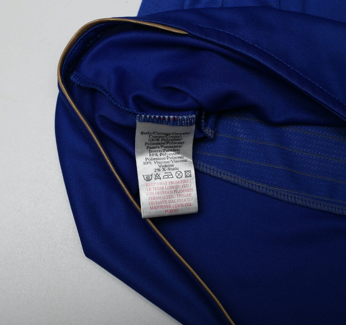 2005/06 DROGBA #15 Chelsea Vintage Umbro UCL Home Football Shirt (S)