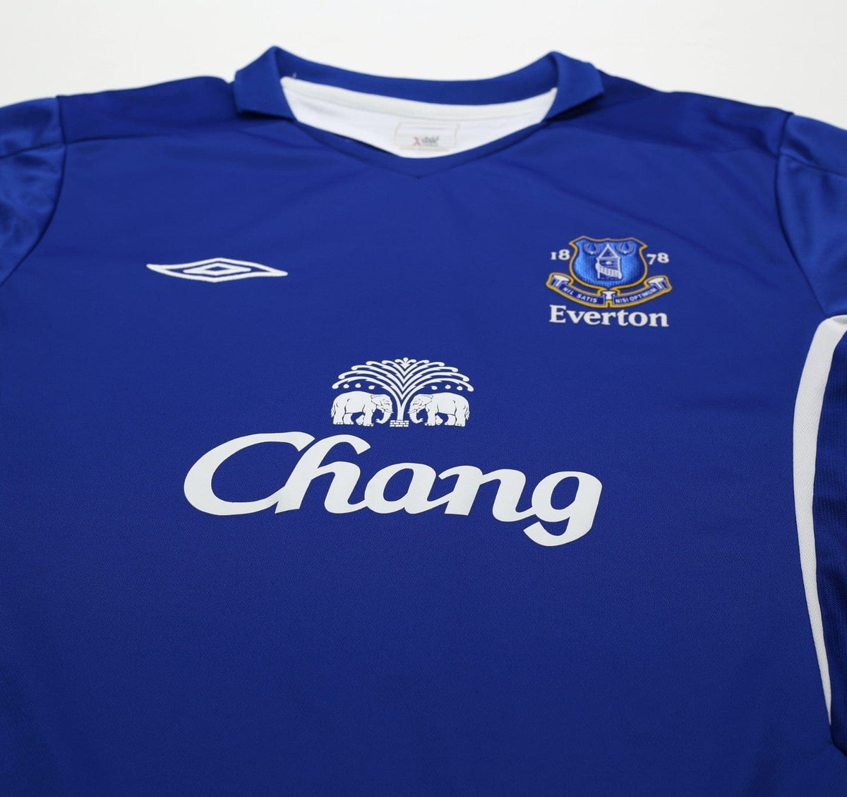 2005/06 FERGUSON #9 Everton Vintage Umbro Home Football Shirt (XL)