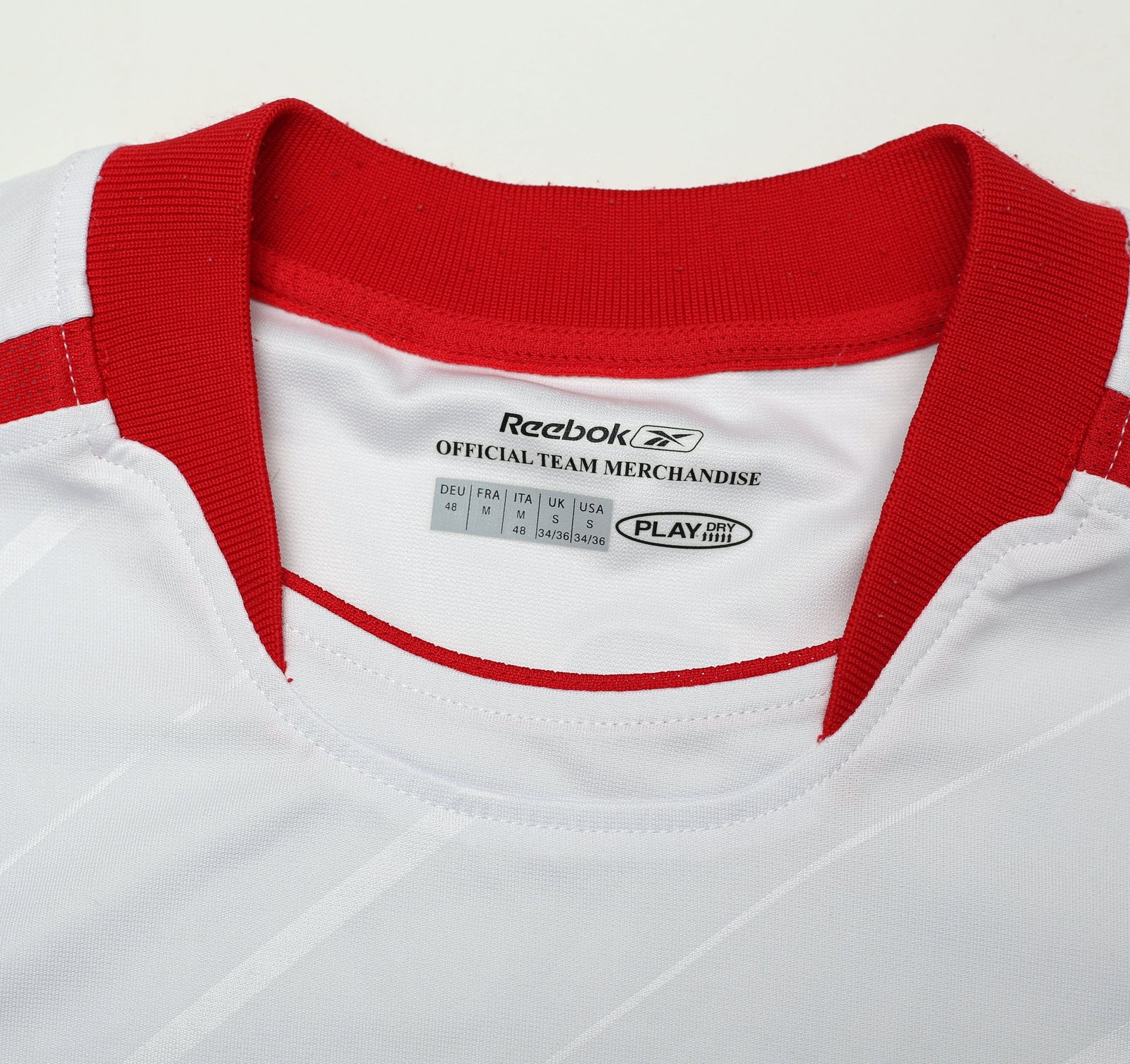 2005/06 GERRARD #8 Liverpool Vintage Reebok Away LS Football Shirt (S)