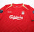 2005/06 GERRARD #8 Liverpool Vintage Reebok UCL Home Football Shirt Jersey (L)