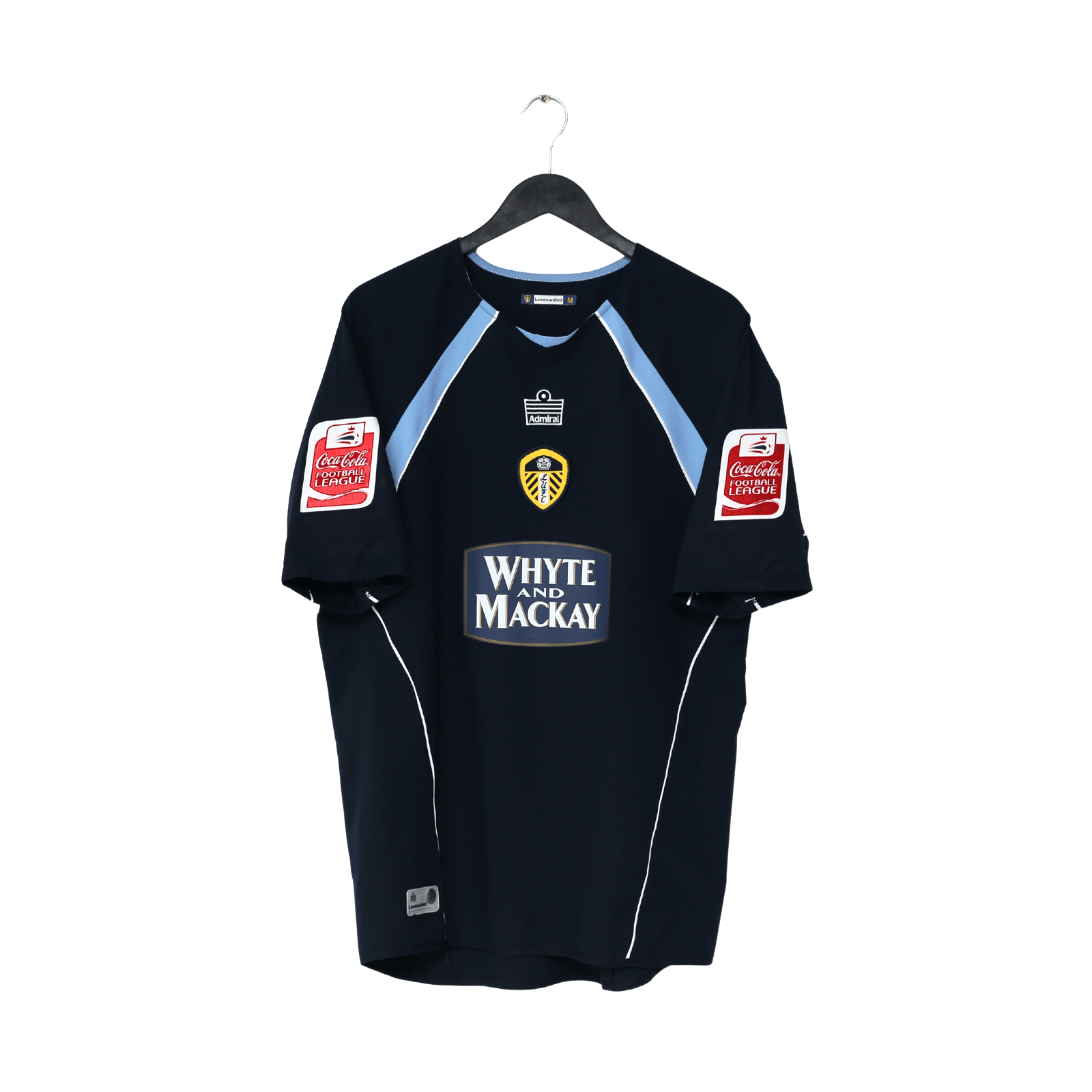 2005/06 HEALY #9 Leeds United Vintage Admiral Away Football Shirt (M)