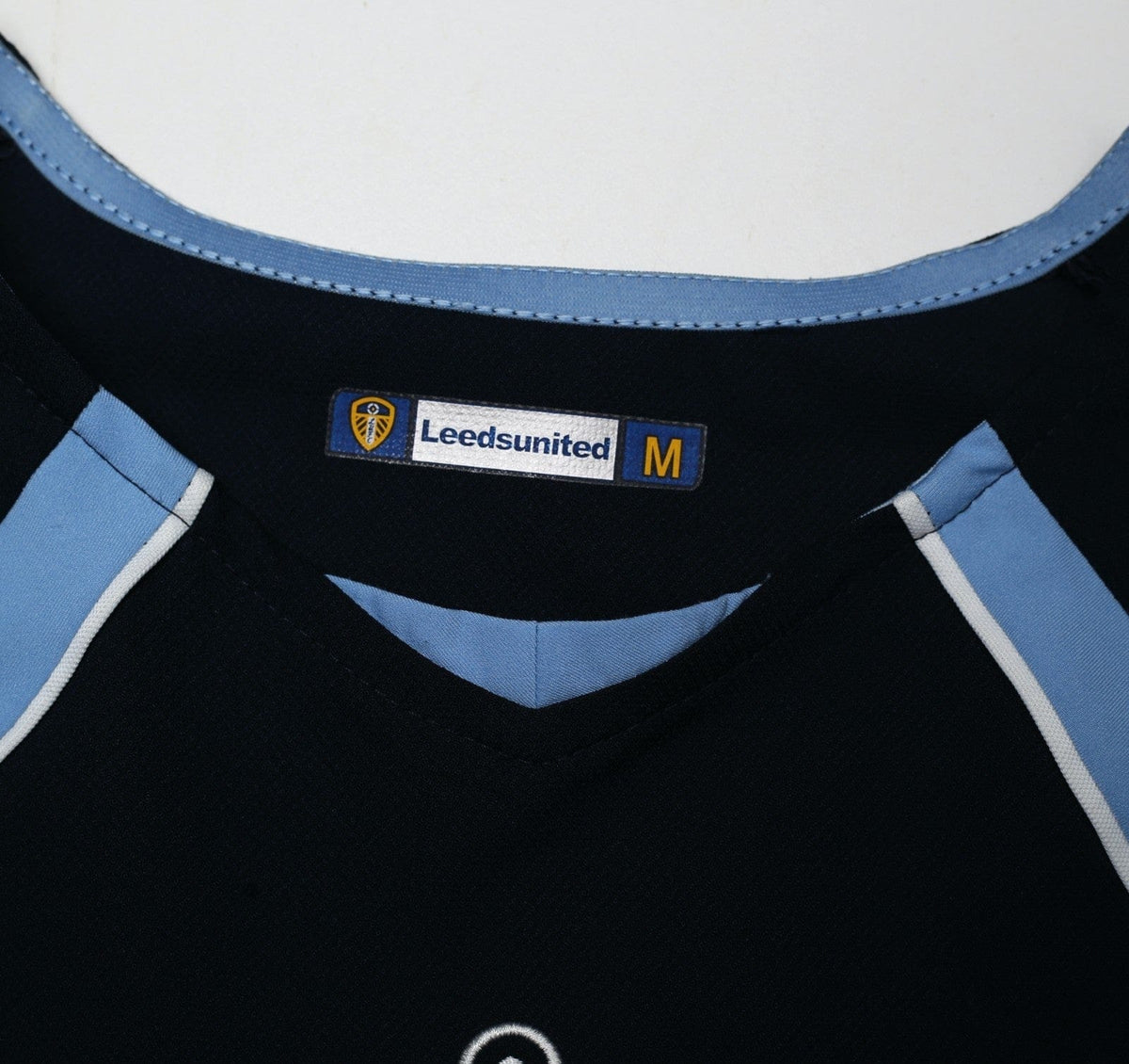 2005/06 HEALY #9 Leeds United Vintage Admiral Away Football Shirt (M)