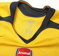 2005/06 HENRY #14 Arsenal Vintage Nike Away Football Shirt (M)