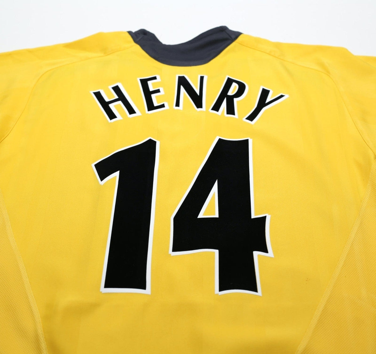 2005/06 HENRY #14 Arsenal Vintage Nike Away Football Shirt (M)