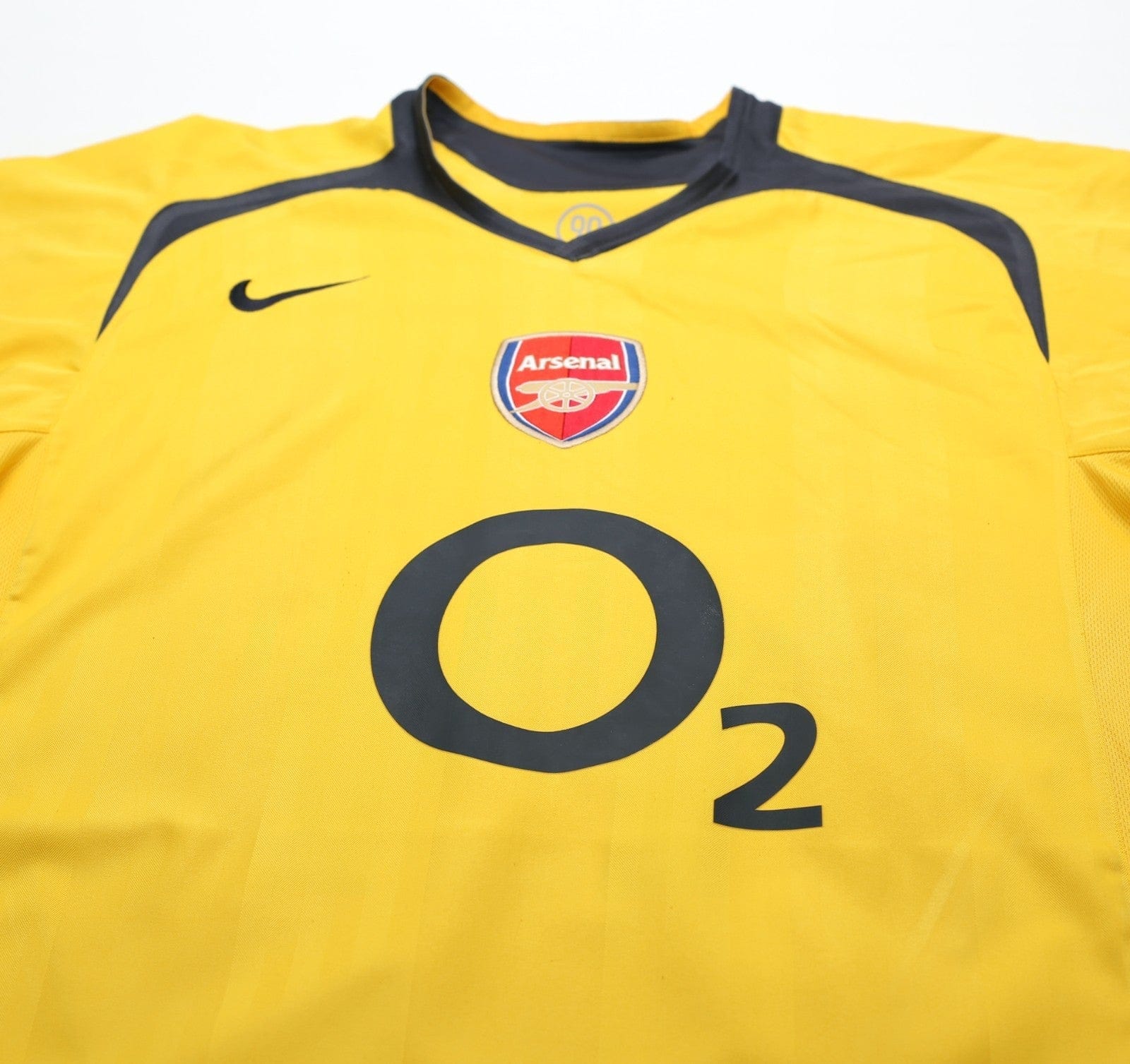 2005/06 HENRY #14 Arsenal Vintage Nike Away Football Shirt (M)
