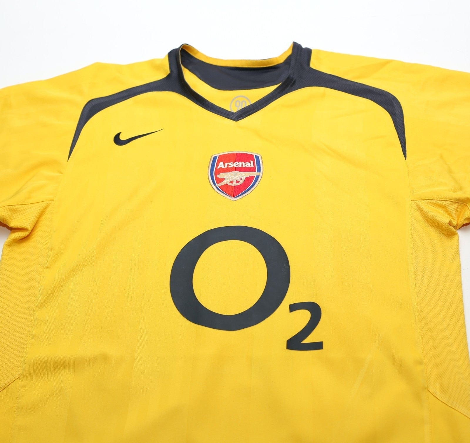 2005/06 HENRY #14 Arsenal Vintage Nike Away Football Shirt (M)
