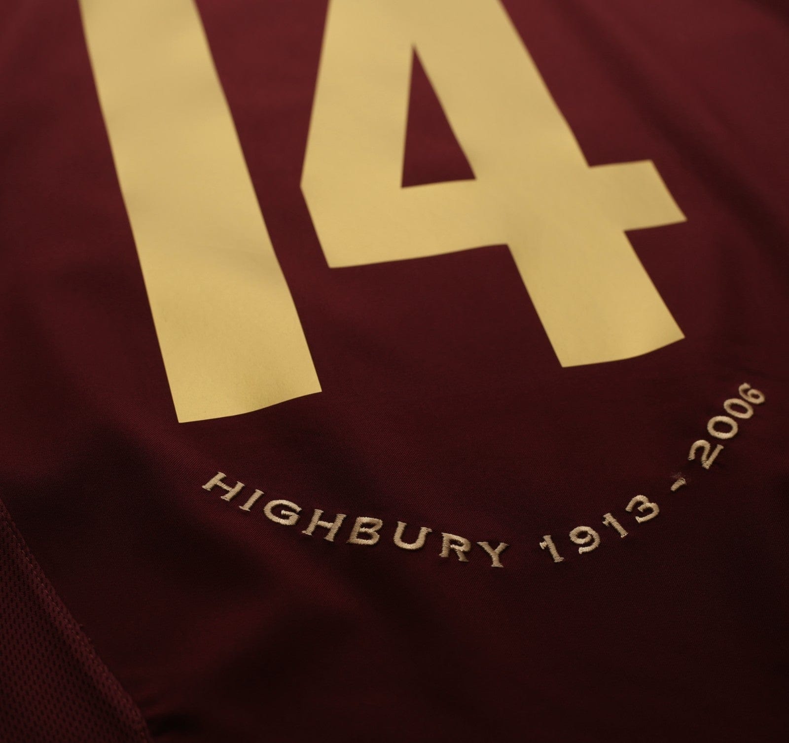 2005/06 HENRY #14 Arsenal Vintage Nike Highbury Home Football Shirt (M)