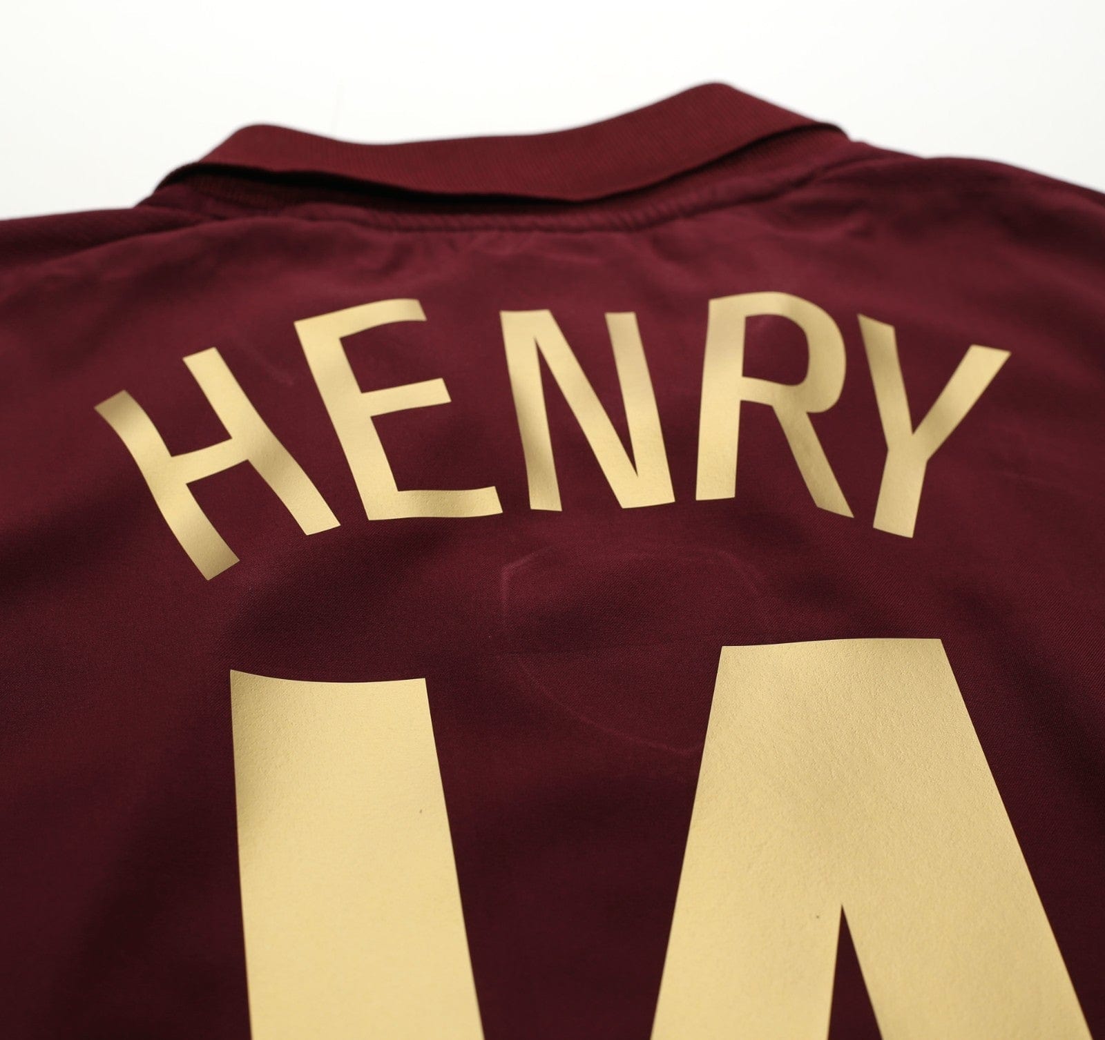 2005/06 HENRY #14 Arsenal Vintage Nike Highbury Home Football Shirt (M)