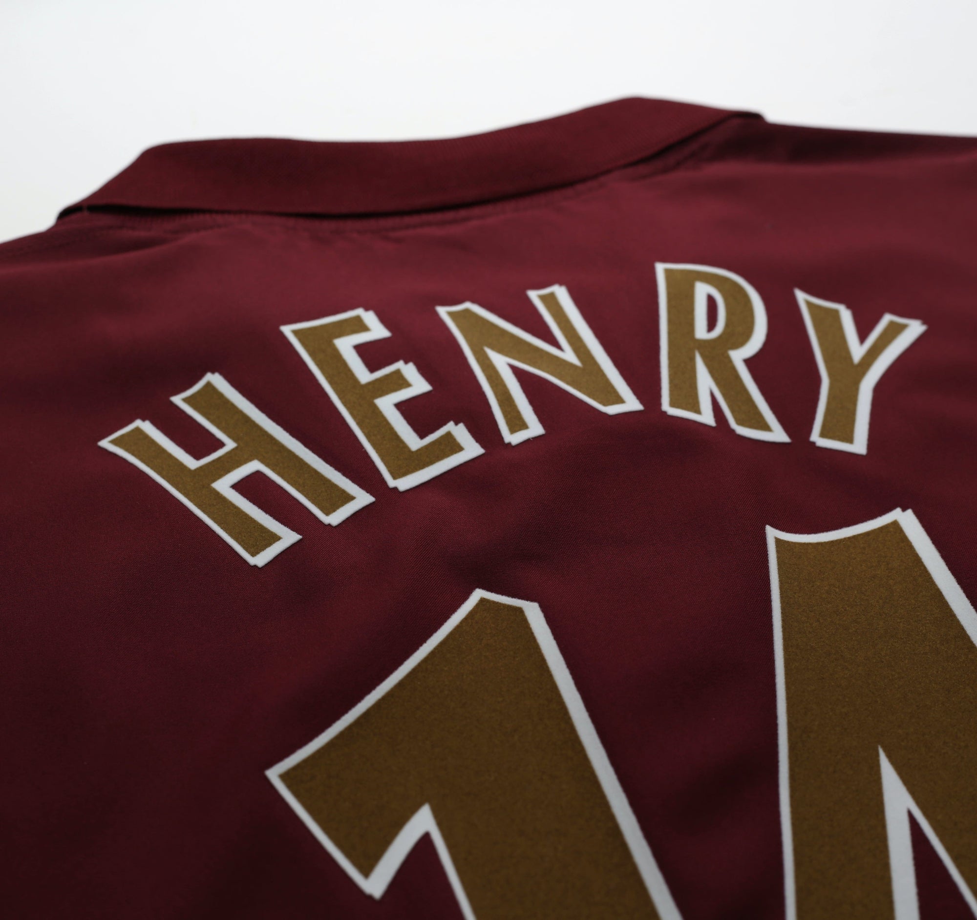 2005/06 HENRY #14 Arsenal Vintage Nike Highbury Home Football Shirt (XXL)