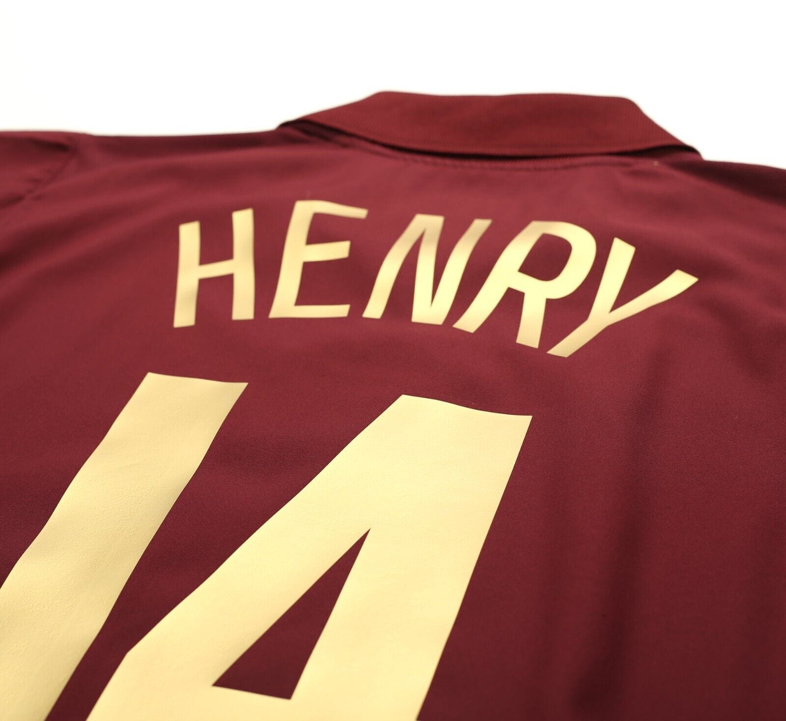 2005/06 HENRY #14 Arsenal Vintage Nike UCL Home Football Shirt Jersey (L)