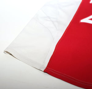 2005/06 HUNTELAAR #25 Ajax Vintage adidas Home Football Shirt (M)