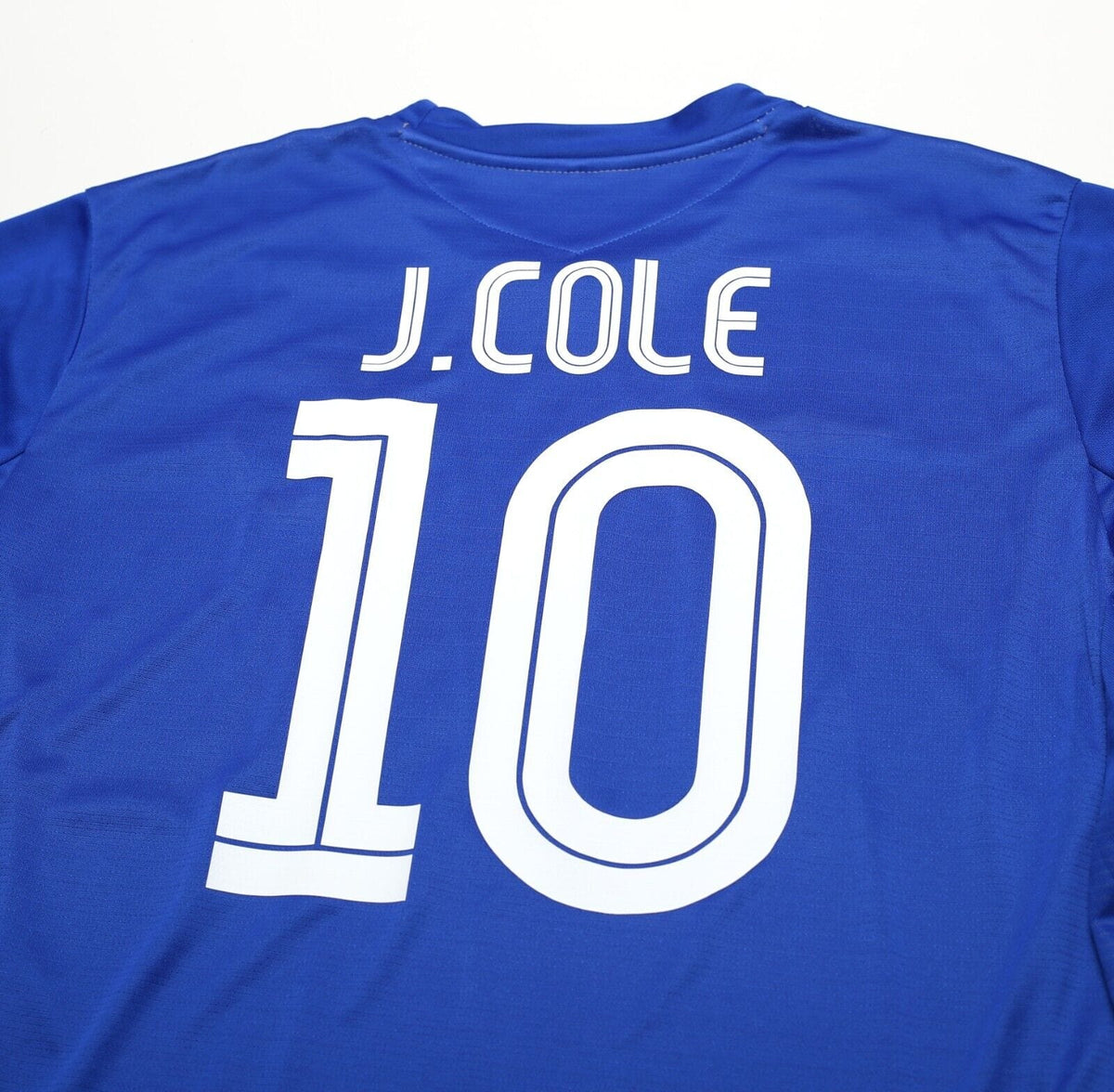 2005/06 J. COLE #10 Chelsea Vintage Umbro UCL Home Football Shirt Jersey (XL)