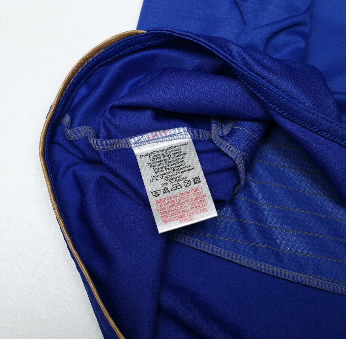 2005/06 J. COLE #10 Chelsea Vintage Umbro UCL Home Football Shirt Jersey (XL)