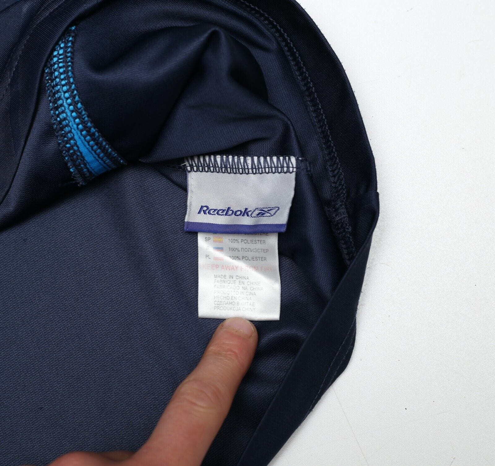 2005/06 JAMES #1 Manchester City Vintage Reebok Away Football Shirt (L)