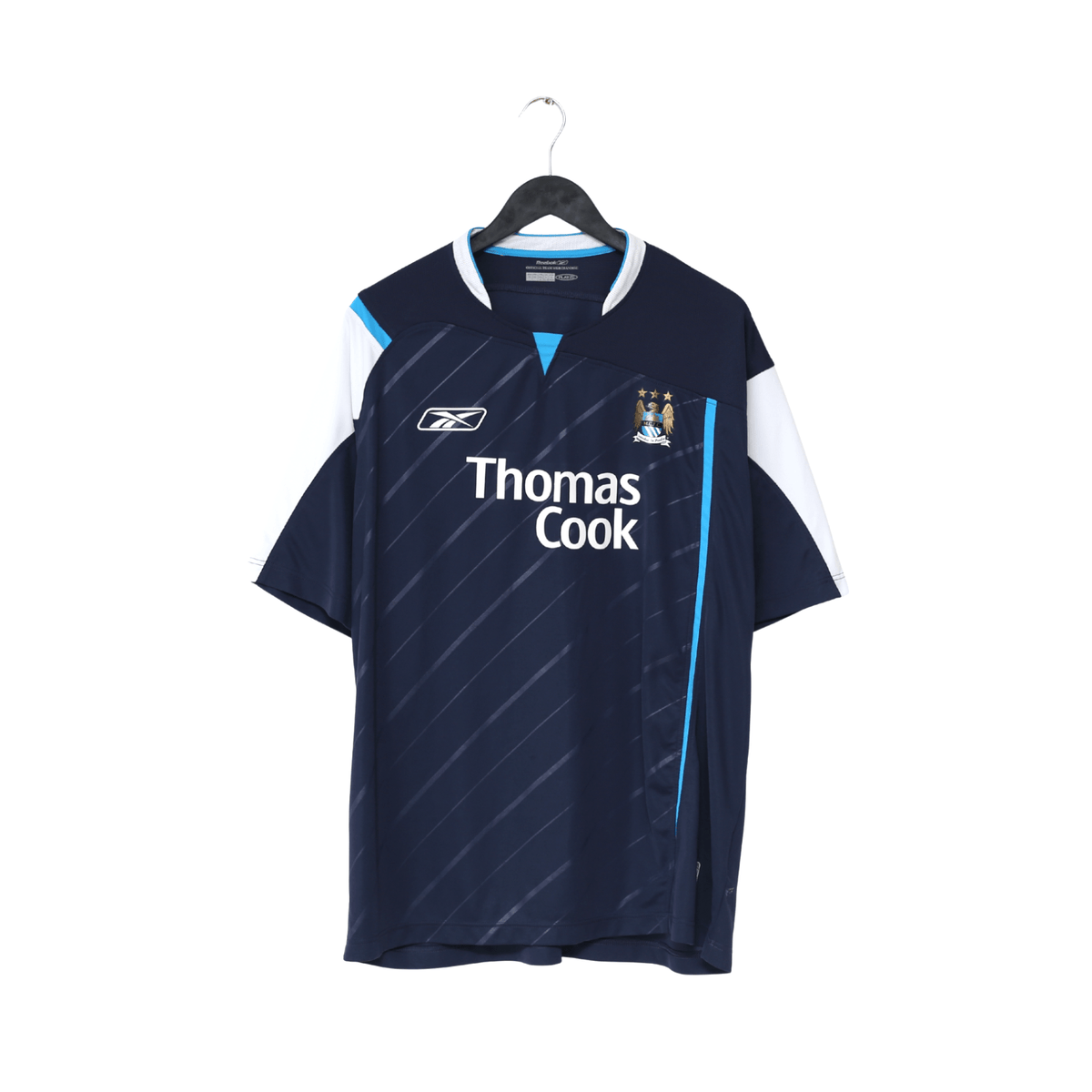 2005/06 JAMES #1 Manchester City Vintage Reebok Away Football Shirt (XL)