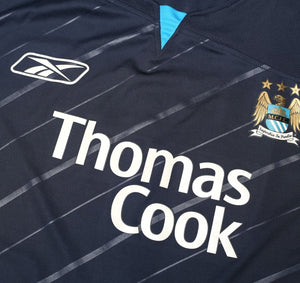 2005/06 JAMES #1 Manchester City Vintage Reebok Away Football Shirt (XL)
