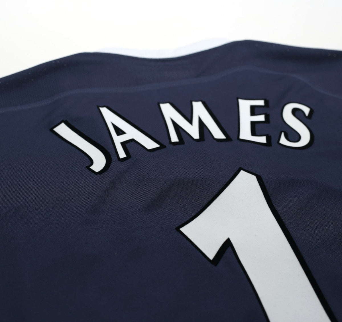 2005/06 JAMES #1 Manchester City Vintage Reebok Away Football Shirt (XL)