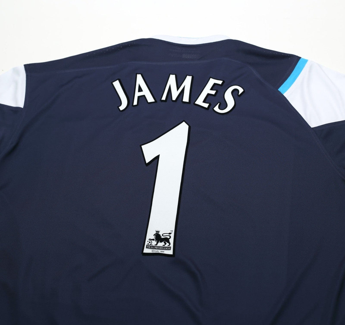 2005/06 JAMES #1 Manchester City Vintage Reebok Away Football Shirt (XL)