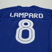 2005/06 Lampard #8 Chelsea Vintage Umbro Centenary UCL Home Football Shirt (L)
