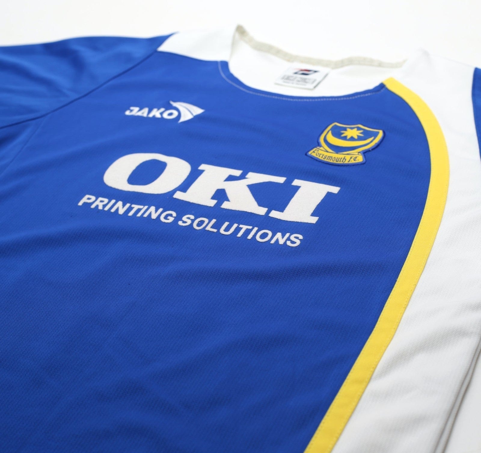 2005/06 LUA LUA #32 Portsmouth Vintage Jako Home Football Shirt (S)