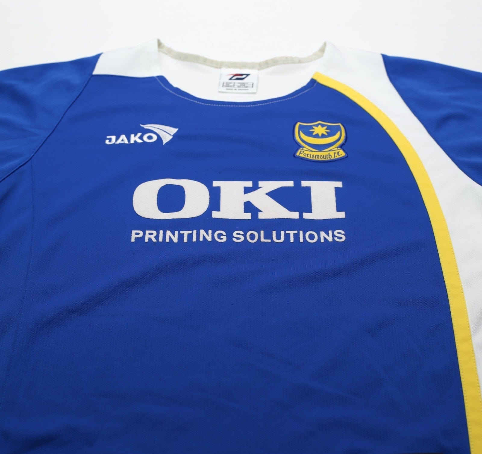2005/06 LUA LUA #32 Portsmouth Vintage Jako Home Football Shirt (S)